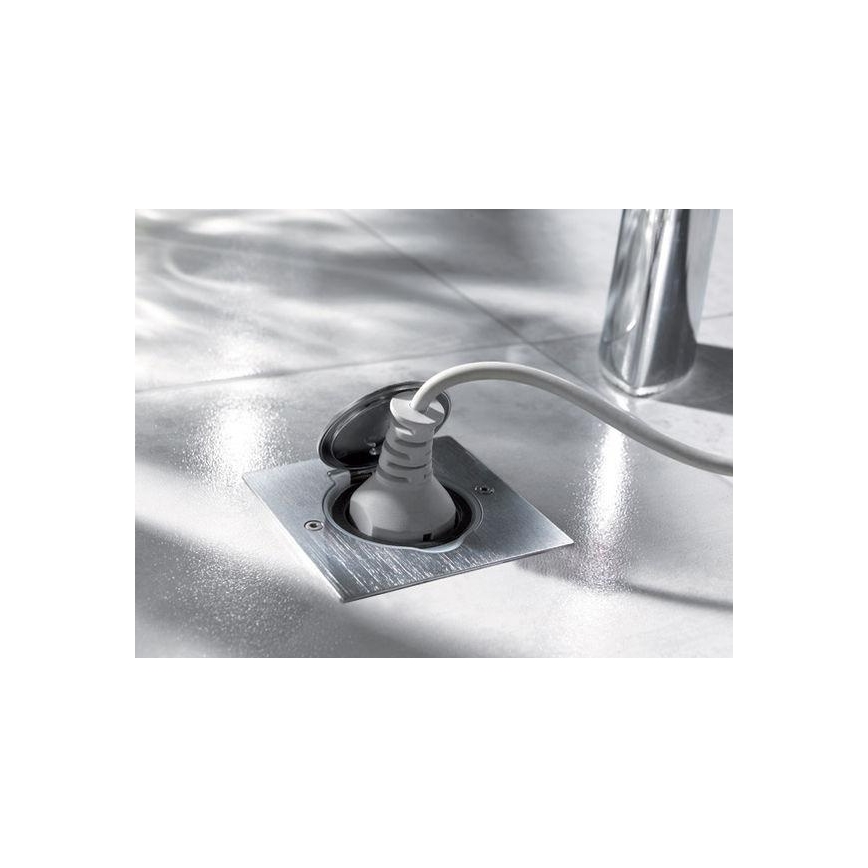 Legrand 89700 - Ramka dla gniazda podlogowa IP44 2M stal nierdzewna