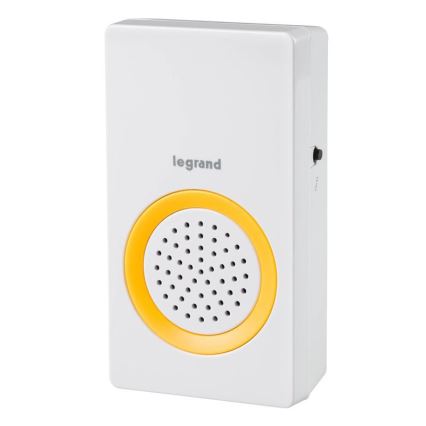 Legrand 94222 - Bezprzewodowy dzwonek ELIOT 230V biały