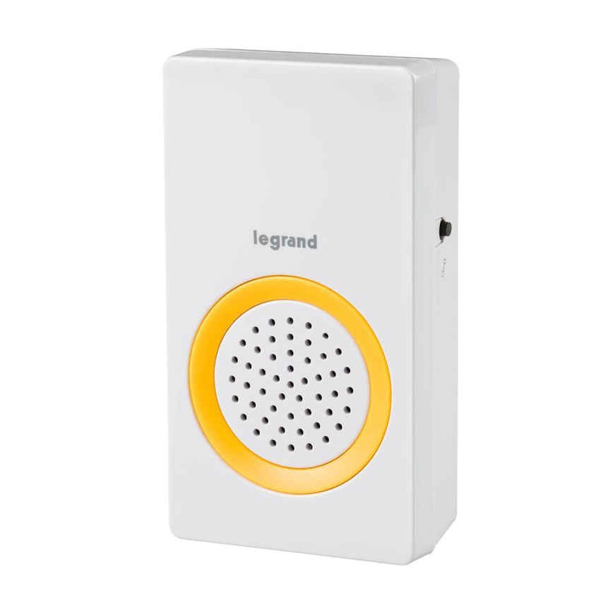 Legrand 94222 - Bezprzewodowy dzwonek ELIOT 230V biały