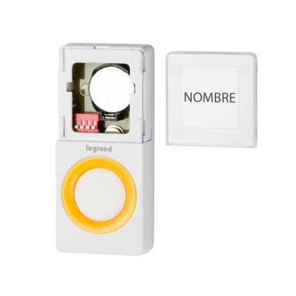 Legrand 94222 - Bezprzewodowy dzwonek ELIOT 230V biały