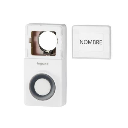 Legrand 94224 - Bezprzewodowy dzwonek ELIOT ze wskaźnikiem LED