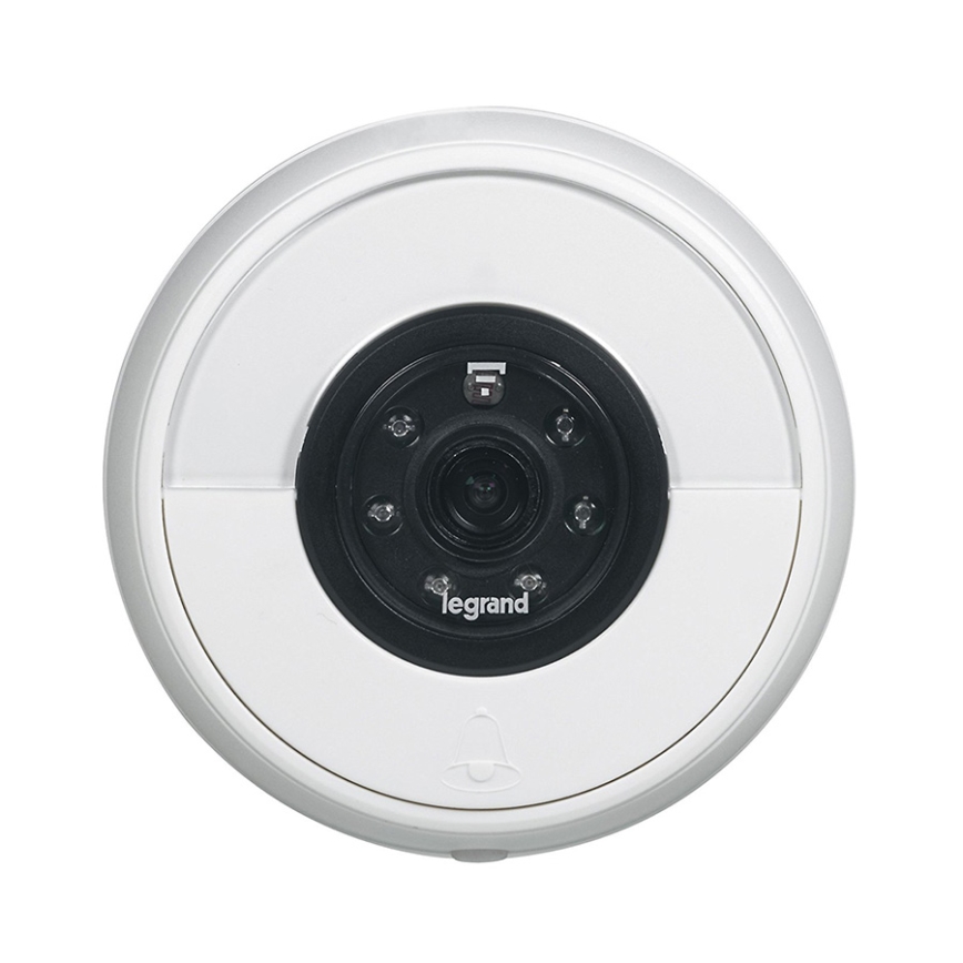 Legrand 94230 - Bezprzewodowy dzwonek + WIFI kamera ELIOT biały