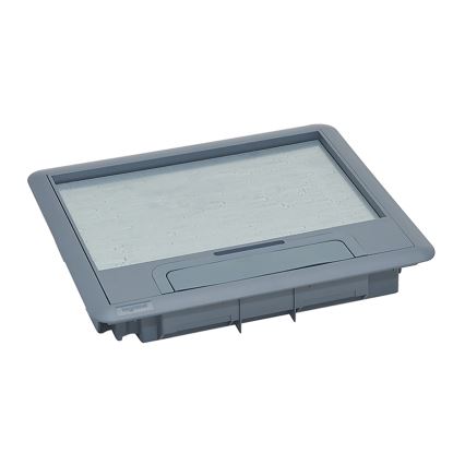 LEGRAND - Betonowa puszka podłogowa 18 modułów (9 urządzeń 45x45))