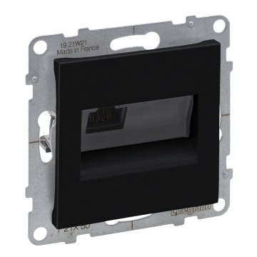Legrand - Bezramkowe gniazdo Ethernet RJ45 SUNO czarne