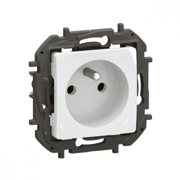 Legrand - Gniazdko domowe bez ramki 250V/16A NILOE białe