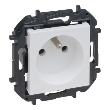 Legrand - Gniazdko domowe bez ramki 250V/16A NILOE STEP białe