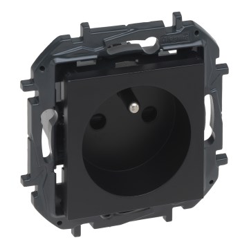 Legrand - Gniazdko domowe bez ramki 250V/16A NILOE STEP czarne