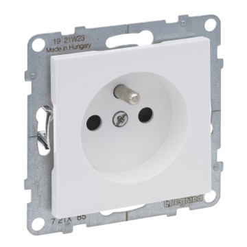 Legrand - Gniazdko domowe bez ramki 250V/16A SUNO białe