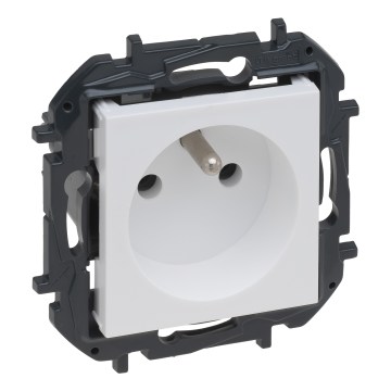 Legrand - Gniazdko domowe bez ramki NILOE STEP 250V białe
