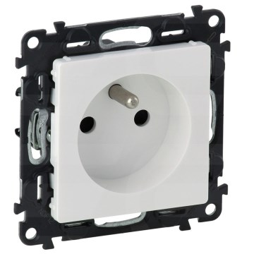 Legrand - Gniazdo domowe bez ramki VALENA LIFE 250V białe