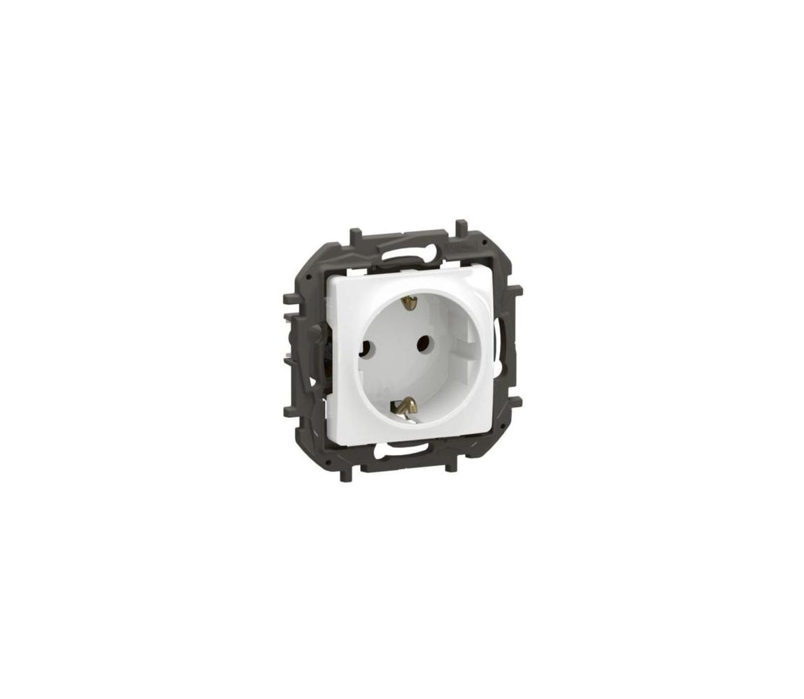 Legrand - Gniazdo domowe SCHUKO 250V/16A NILOE białe