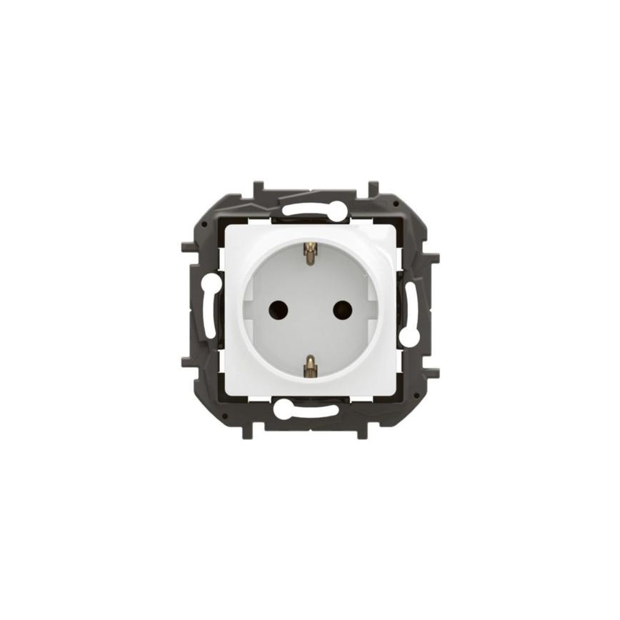Legrand - Gniazdo domowe SCHUKO 250V/16A NILOE białe