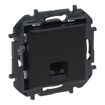 Legrand - Gniazdo Ethernet bezramkowe RJ45 NILOE STEP czarne