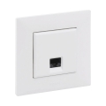 Legrand - Gniazdo Ethernet RJ45 z ramką NILOE STEP białe