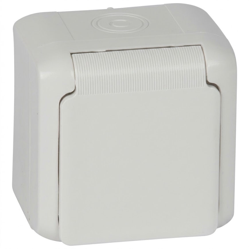 Legrand - Gniazdo ścienne domowe FORIX 250V IP44 białe