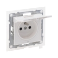 Legrand - Gniazdo zewnętrzne bez ramki 250V/16A NILOE STEP IP44 białe