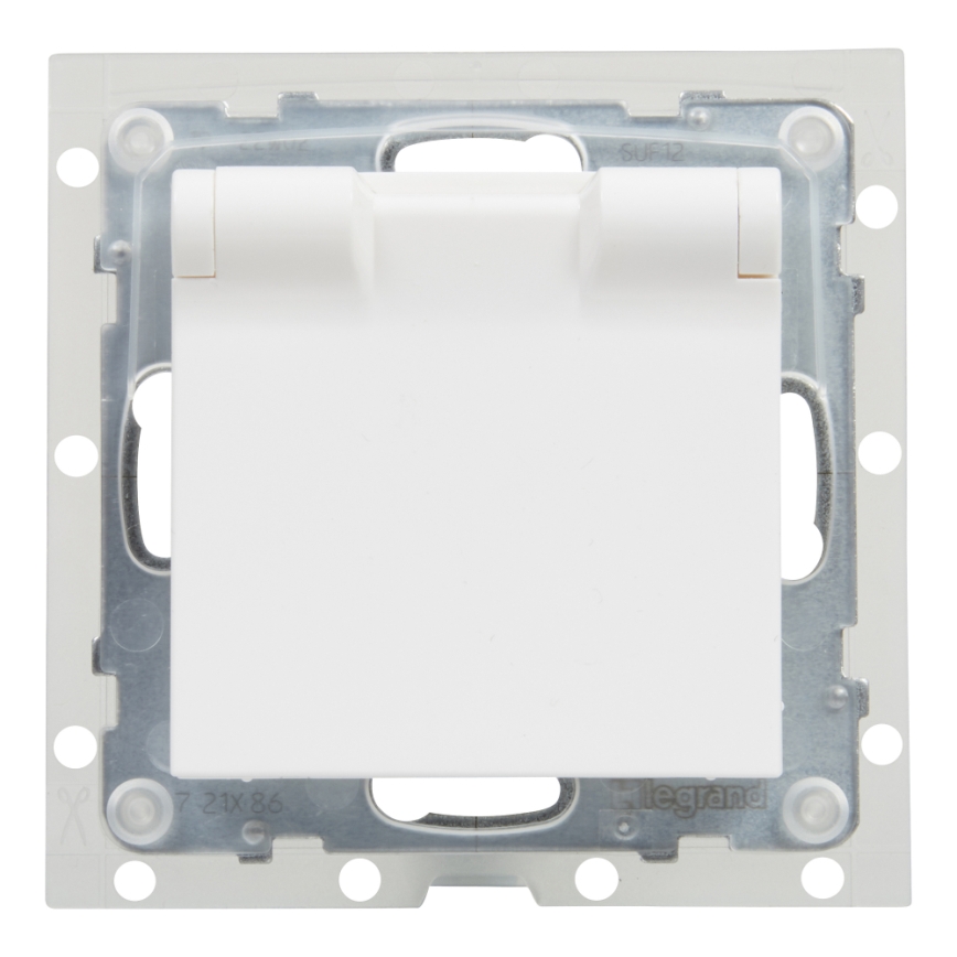 Legrand - Gniazdo zewnętrzne bez ramki 250V/16A NILOE STEP IP44 białe
