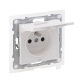 Legrand - Gniazdo zewnętrzne do domu bez ramki NILOE STEP 250V IP44 białe