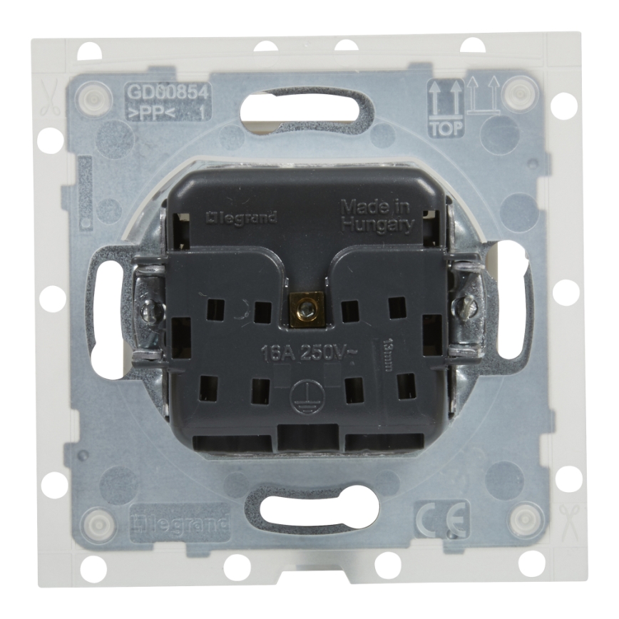 Legrand - Gniazdo zewnętrzne do domu bez ramki NILOE STEP 250V IP44 białe