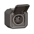 Legrand - Gniazdo zewnętrzne PLEXO 250V IP55 antracyt