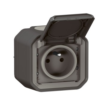 Legrand - Gniazdo zewnętrzne PLEXO 250V IP55 antracyt