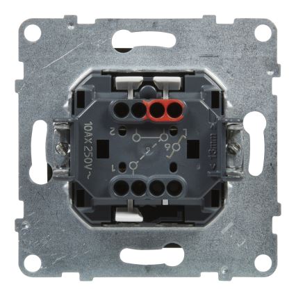 Legrand - łącznik schodowy bez ramki nr 6 SUNO, czarny