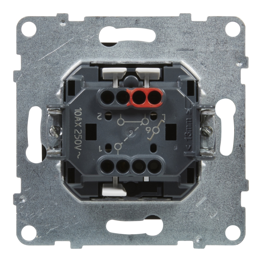 Legrand - łącznik schodowy bez ramki nr 6 SUNO, czarny