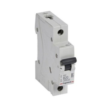 Legrand - Modułowy wyłącznik nadprądowy RX3 1P B 20A 6000A