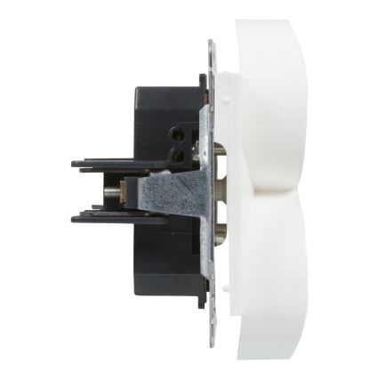 Legrand - Podwójne gniazdo domowe bez ramki 250V/16A SUNO białe