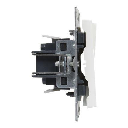 Legrand - Podwójny łącznik schodowy bez ramki nr 6+6 SUNO, biały