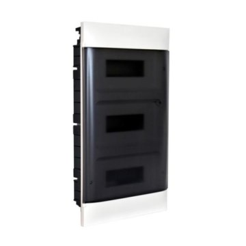 Legrand - Rozdzielnica podtynkowa 36-modułowa IP40 biała/czarna