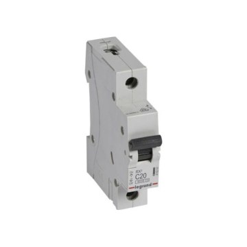 Legrand - Wyłącznik nadprądowy 1-biegunowy RX3 1P C 20A 6000A