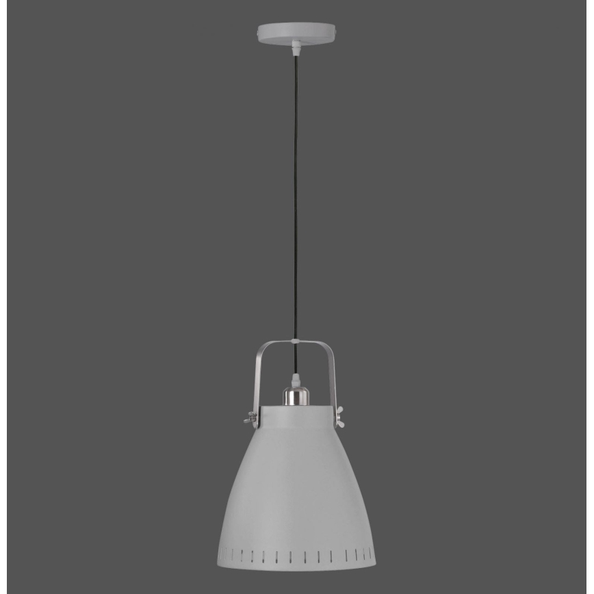 Leuchten Direkt 11059-15 - Żyrandol na lince EVA 1xE27/60W/230V śr. 21,5 cm szary
