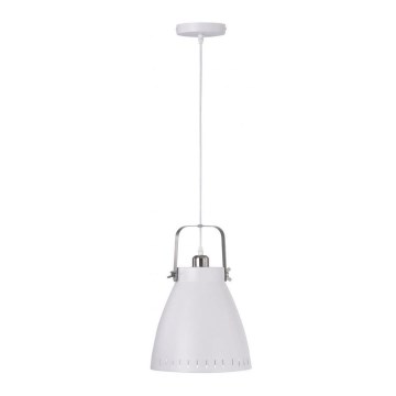 Leuchten Direkt 11059-16 - Żyrandol na lince EVA 1xE27/60W/230V śr. 21,5 cm biały