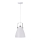 Leuchten Direkt 11059-16 - Żyrandol na lince EVA 1xE27/60W/230V śr. 21,5 cm biały