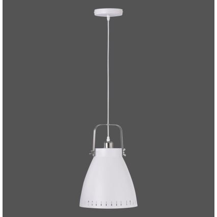 Leuchten Direkt 11059-16 - Żyrandol na lince EVA 1xE27/60W/230V śr. 21,5 cm biały