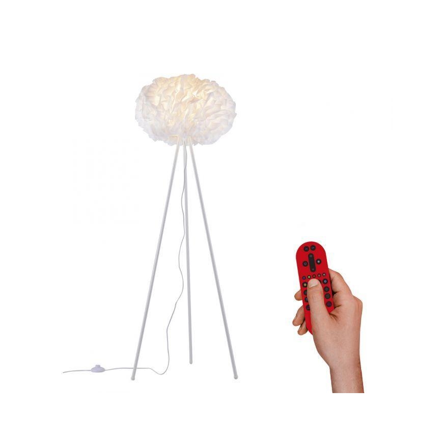 Leuchten Direkt 11212-16 - LED RGBW Lampa podłogowa ściemnialna NAOMI LED/10W/230V 2700-5000K Wi-Fi TUYA + zdalne sterowanie