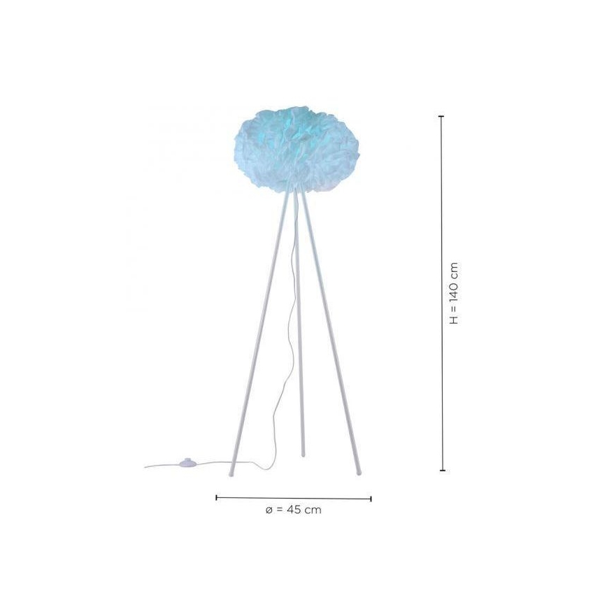 Leuchten Direkt 11212-16 - LED RGBW Lampa podłogowa ściemnialna NAOMI LED/10W/230V 2700-5000K Wi-Fi TUYA + zdalne sterowanie