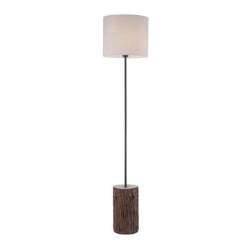 Leuchten Direkt 11234-79 - Lampa podłogowa BARK 1xE27/40W/230V drewno