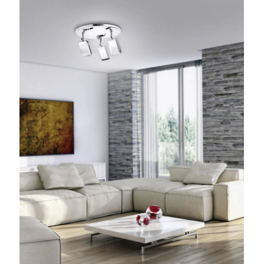 Leuchten Direkt 11243-17 - LED Oświetlenie punktowe WELLA 3xLED/4,2W/230V
