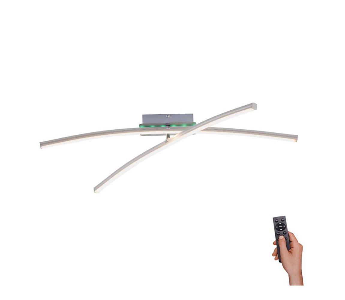 Leuchten Direkt 11255-55 - LED RGB Ściemniany żyrandol ALINA 2xLED/8,1W/230V + pilot