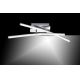 Leuchten Direkt 11270-55 - LED Żyrandol natynkowy SIMON 2xLED/5W/230V matowy chrom
