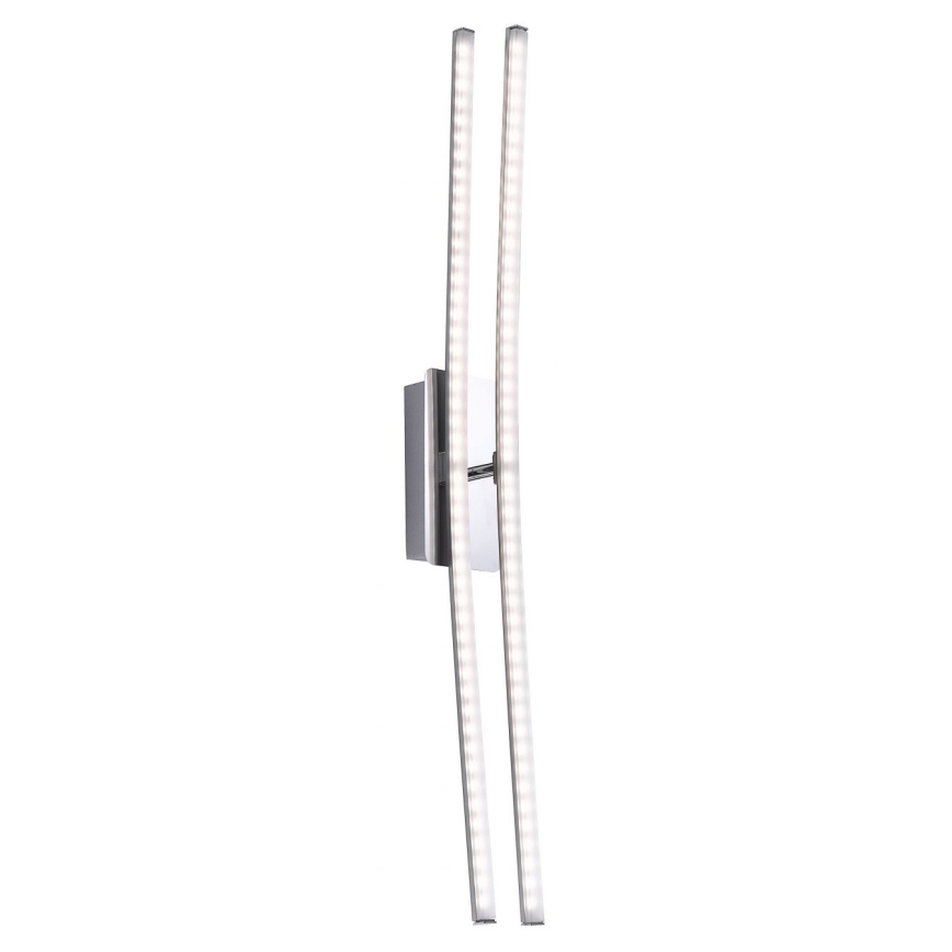 Leuchten Direkt 11272-55 - LED Żyrandol natynkowy SIMON 2xLED/8W/230V matowy chrom