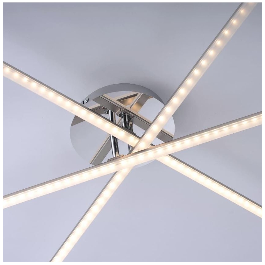 Leuchten Direkt 11274-55 - LED Żyrandol natynkowy SIMON 3xLED/8W/230V matowy chrom