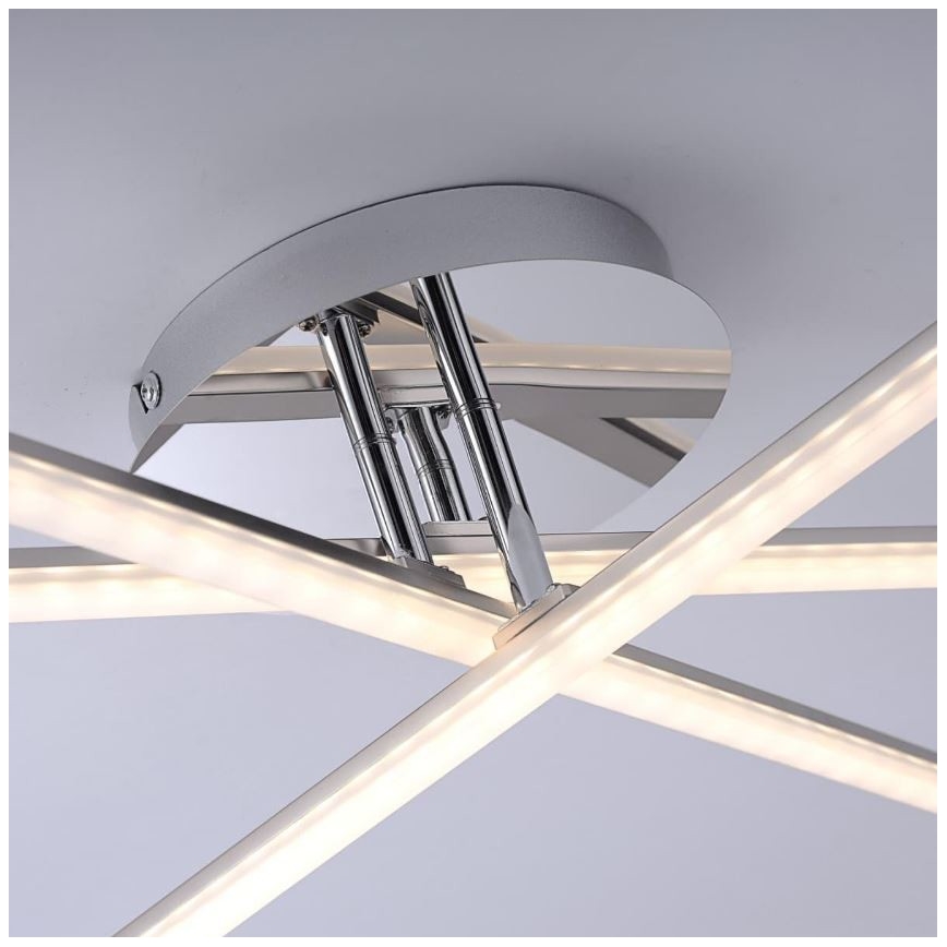 Leuchten Direkt 11274-55 - LED Żyrandol natynkowy SIMON 3xLED/8W/230V matowy chrom