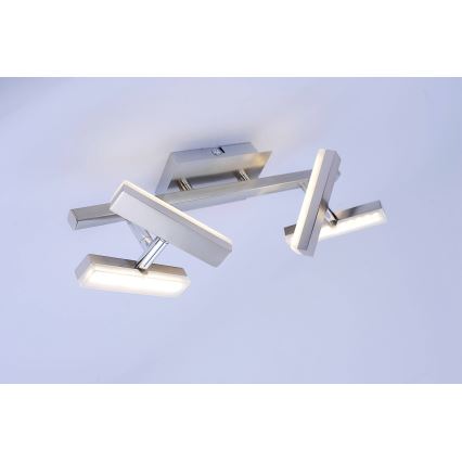 Leuchten Direkt 11277-55 - LED Oświetlenie punktowe  RICO 4xLED/2W/230V