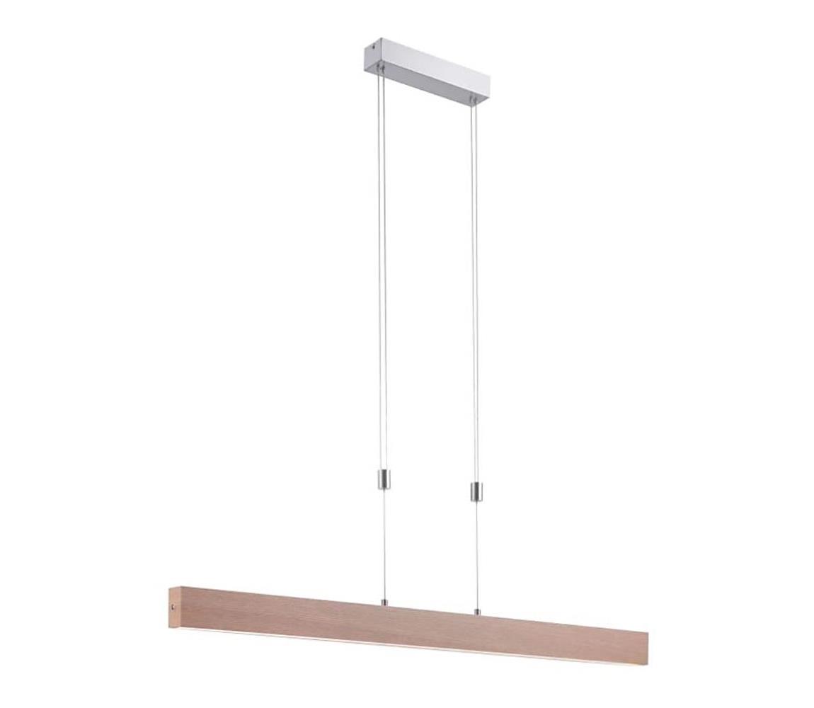 Leuchten Direkt 11420-78 - LED Ściemniany żyrandol na lince AMANDA LED/30W/230V