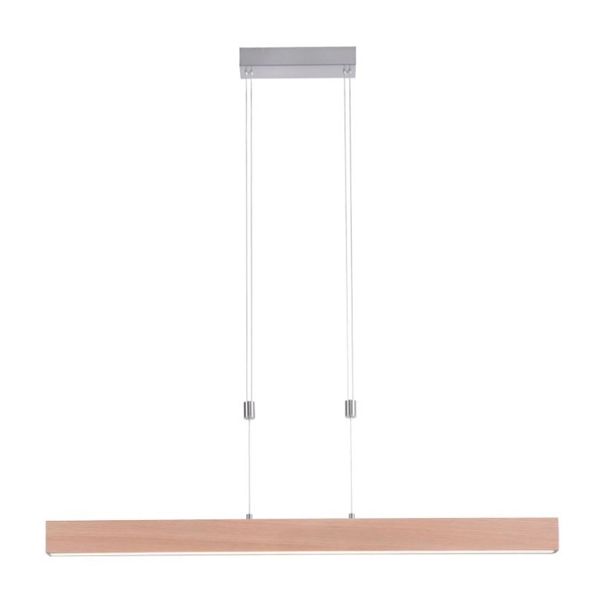 Leuchten Direkt 11420-78 - LED lampa wisząca na linkach AMANDA LED/30W/230V 2700-5000K 110 cm brązowa