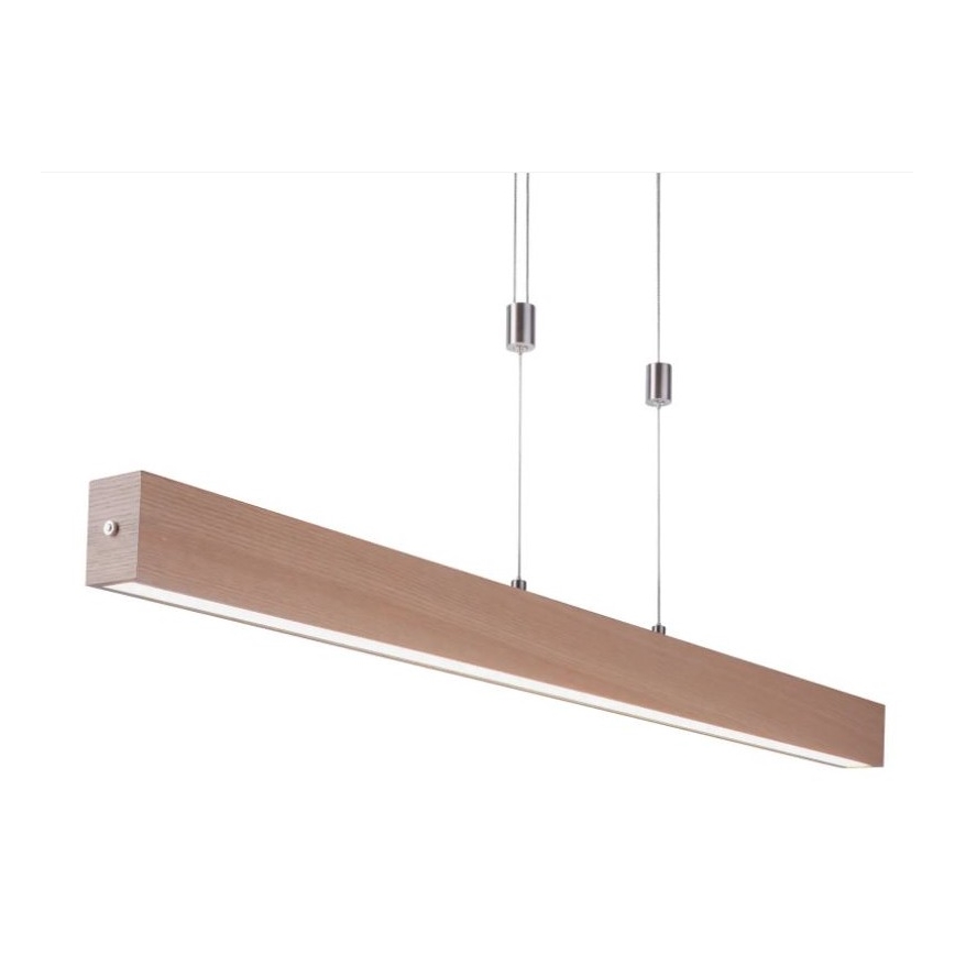 Leuchten Direkt 11420-78 - LED lampa wisząca na linkach AMANDA LED/30W/230V 2700-5000K 110 cm brązowa