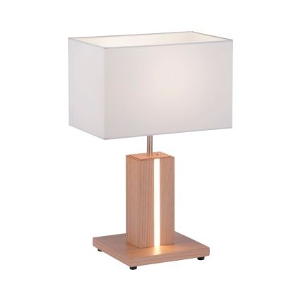 Leuchten Direkt 11421-78 - LED ściemnialna lampa stołowa AMANDA 1xE27/40W/230V + LED/5W